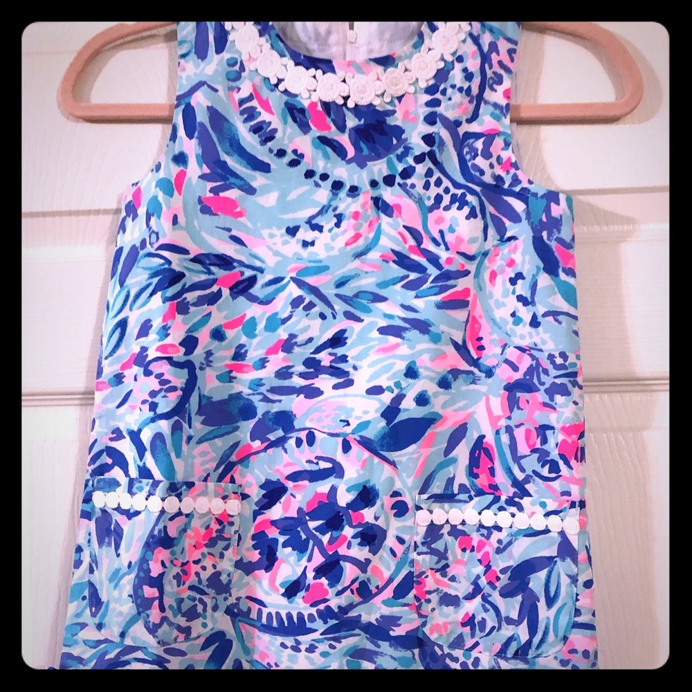 Girls Little Lily Classic Shift Dress size 7